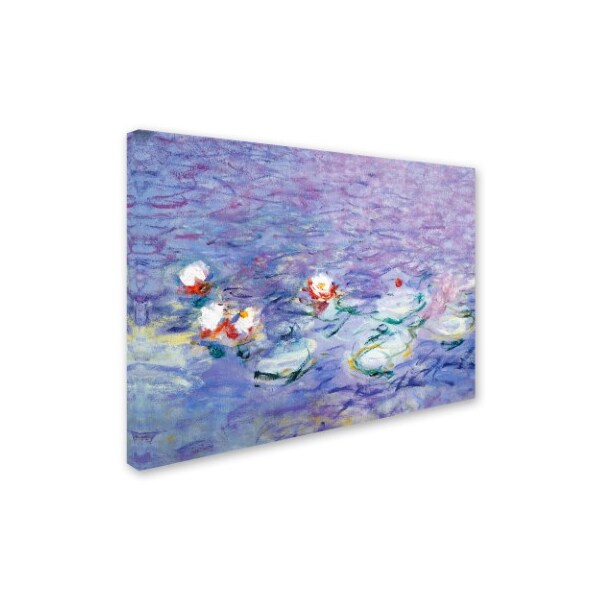 Claude Monet 'Water Lilies II 1840-1926' Canvas Art,14x19